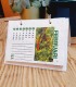 Plantbare bureaukalender 2024 - mix bloemen en kruiden