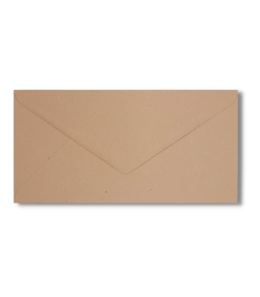 Recyclede enveloppe US formaat 220x110 mm