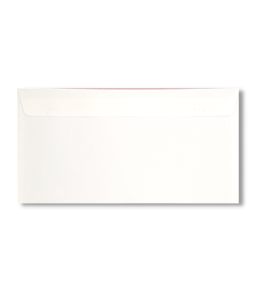 Witte enveloppe US formaat 220x110 mm