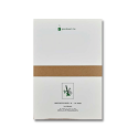 Set 10xA4 tuinkruidenmix groeipapier onbedrukt - 100g/m²