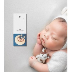 Hangkaartje Luna geboorte - aanpasbaar